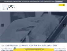 Tablet Screenshot of jdc.fr